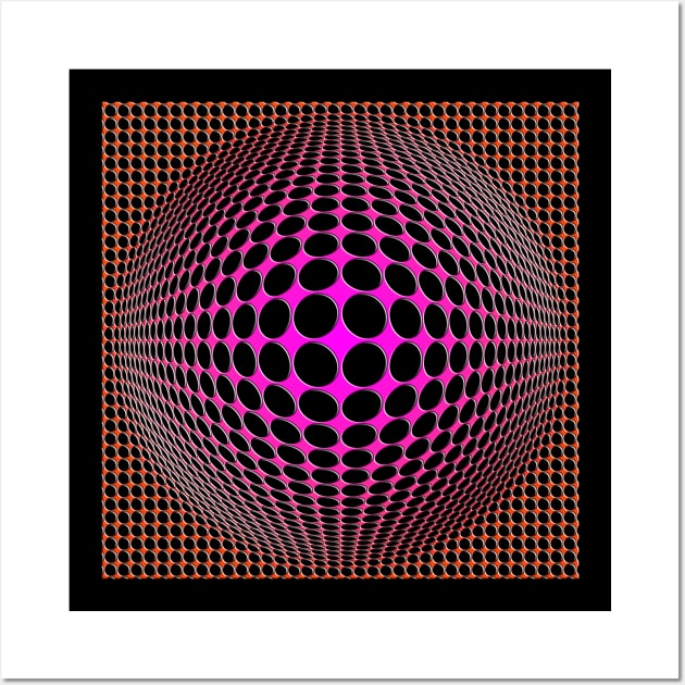 Homage to Vasarely 1 Wall Art by MichaelaGrove